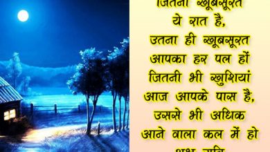 Lyricsdrive Good Night Shayari In Hindi 01